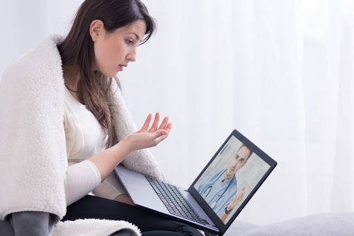 video consultation with a pain specialist